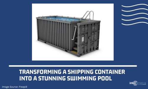 Shipping Swimming Container